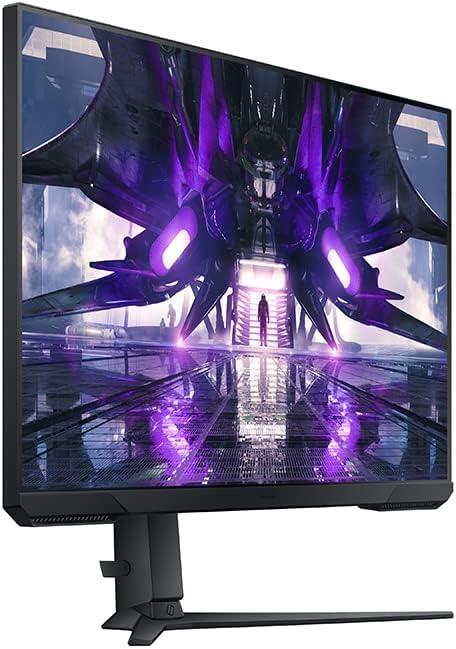 SAMSUNG 32 Odyssey G32A FHD 1ms 165Hz Gaming Monitor with Eye Saver Mode Free-Sync Premium Height Adjustable Screen for Gamer Comfort VESA Mount Capability (LS32AG320NNXZA)