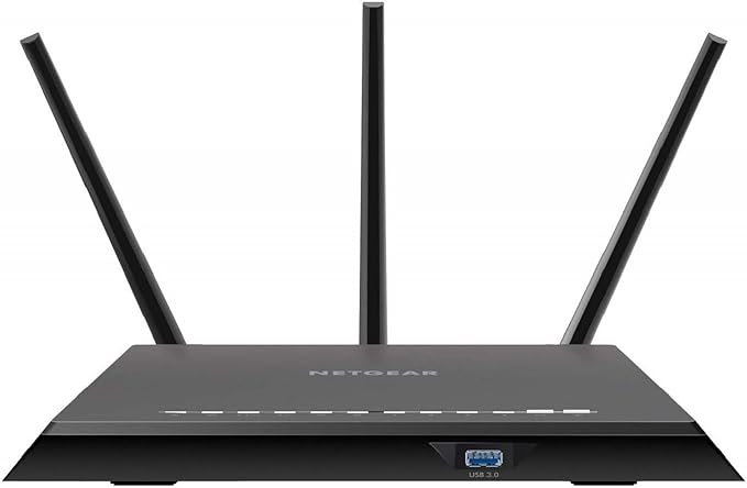 NETGEAR Nighthawk AC1900 Dual Band WiFi Router Gigabit Router Open Source Support Circle with Disney Smart Parental Controls Compatible with Amazon Alexa (R7000) (Certified Refurbished)