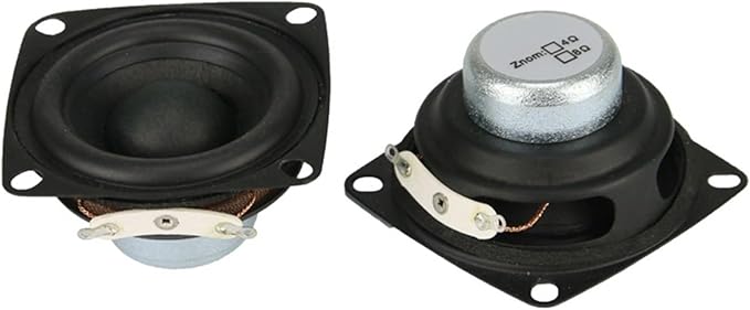 2PC 2 inch 4OHM 12W Full Range Speakers Magnetic NdFeB High-Power Alto Treble Vocal Sound Desktop PC Speaker DIY 4ohms