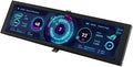 Turing 8.8 IPS Type-C Secondary Display Monitor for Real-Time CPU GPU RAM Data with Smart Display Case Black