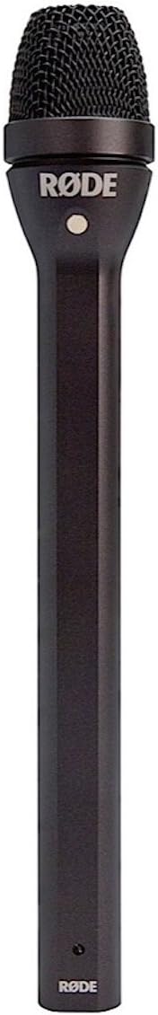 Rode Reporter Omnidirectional Dynamic Microphone &amp On-Stage Foam Ball-Type Microphone Windscreen Black