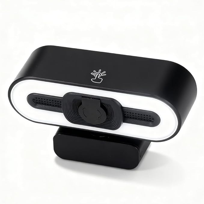 Web Camera 1080P HD with Auto Focusing Noise Reduction Easy Installation for Desktop and Laptop - Full HD Clarity Plug and Play Ideal for Video Conferencing and Webinars