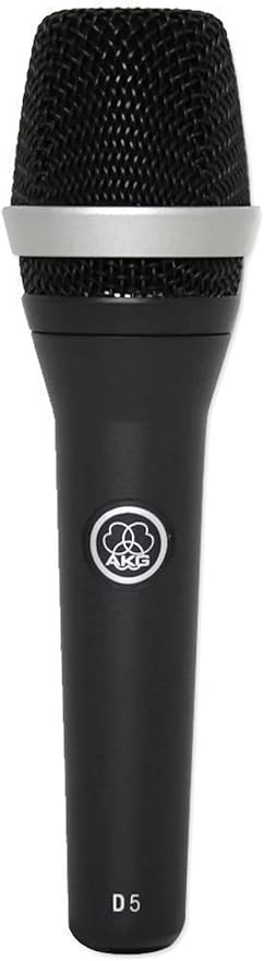 Audiosavings Bundle: D5 Professional Dynamic Vocal Microphone Supercardioid Polar Pattern Dual Shock Mount Perfect for Live Vocals Instruments and Stage Performances (6 Items)