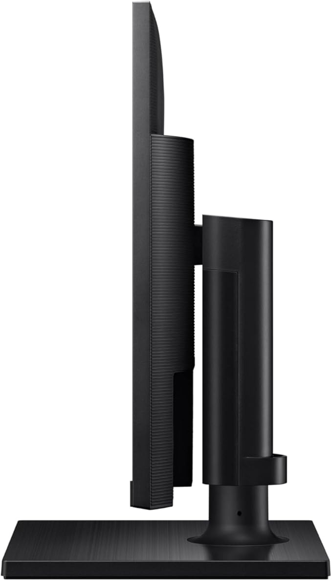 SAMSUNG FT45 Series 24-Inch FHD 1080p Computer Monitor 75Hz IPS Panel HDMI DisplayPort USB Hub Height Adjustable Stand 3 Yr WRNTY (LF24T454FQNXGO)Black