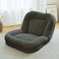 Floor Chair Indoor Adjustable Floor ChairLazy Sofa BedFoldable High Back Floor Gaming Chair | Lazy Sofa Couch Bed For Teens &amp Adults | Soft Cushioned | Accent Bean Bag Couch For Bedroom Salon