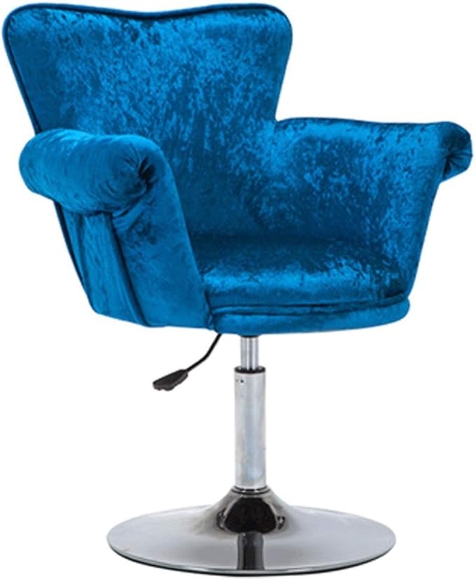 YYDS Chair Sweet Gaming Chair with Fixed Armrest Computer Chair for Bedroom and Living Room Rotatable Lift Office Esports Chair Ergonomically (Color : Blue)