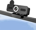 GIZNXBA Webcam with Built-in Microphone Auto Light Correction USB Webcam with Privacy Cover 360° Rotation Pan &amp Tilt for High-End Business Meetings&ampLive Streaming(1080P)