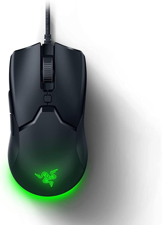 Razer Viper Mini - Wired Gaming Mouse for PC/Mac (Ultralight 61g Ambidextrous Speedflex Cable 8500 DPI Optical Sensor Chroma RGB Illumination) Black