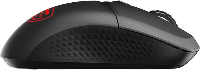 msi Versa 300 W Gaming Mouse 8000 DPI 30M+ Clicks Kailh Switch Optical Sensor Ergonomic Ambitextrous Hand Design RGB Light