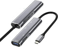 USB C to HDMI Adapter for Samsung DeXDeX Station for Galaxy S25/S24/S23/S22/Note20/10/Tab S9/S8/S7DeX hub with HDMI 4KUSB3.0PD 60WSD/TF Card SlotSteam DeckNintendo Switch