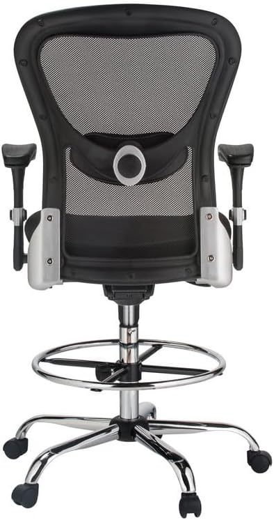 Maykoosh Drafting Chair - Adjustable Mesh Rolling Chair with Lumbar Support - Gaming &amp Office Chair - 250 lbs Capacity