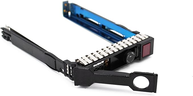 2.5 SFF SAS SATA SSD Hard Drive Carrier Tray Caddy 651687-001 651699-001 Compatible for HP Proliant ML310 DL120 Gen8 G8 Gen9 G9 Server Serie (6-Pack)
