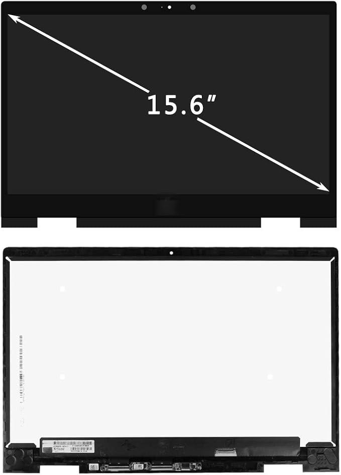 ISP LCD Display Touch Screen Replacement fit Pen Touch for HP Envy X360 15M-BP111DX 15M-BP112DX 15M-BP011DX 15M-BP012DX 15M-BQ021DX 15M-BQ121DX 925736-001 15-bq175nr 15-bq075nr 15-bq051nr FHD