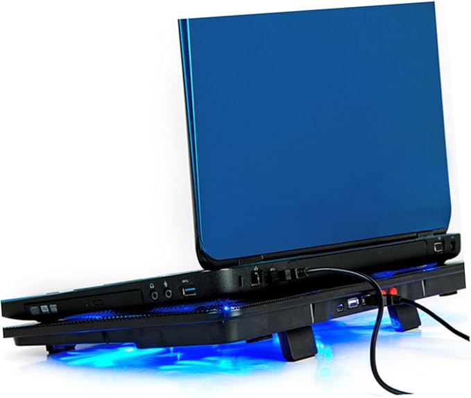 COHEALI Laptop Cooling Pad Quiet Fans for Gaming Laptops Computer Fan Cooler Pad