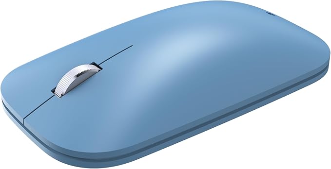 Incase Modern Mobile Mouse – Designed by Microsoft – Lightweight Precision Navigation Right/Left Hand Use Scroll Wheel BlueTrack Technology Wireless Bluetooth for Mac/Windows/8/10/11 (Sapphire)