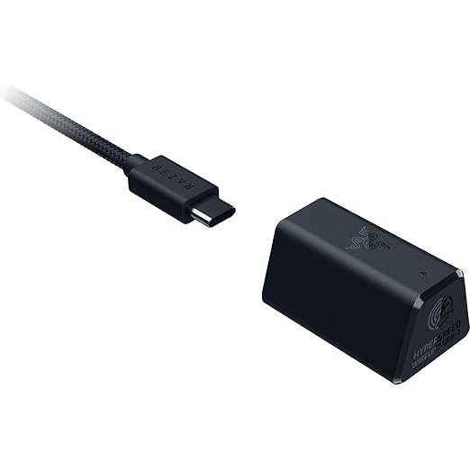 Razer BlackShark V3 Wireless Gaming Headset for PC: 50mm Drivers - Super Wideband Mic - 2.4 GHz Bluetooth USB - Works with Mac PS5 Nintendo Switch Smartphone - 70 Hr Battery - Black