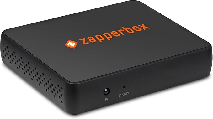 ZapperBox M2 ATSC 3.0 OTA Single Tuner + DVR + Gateway with 4K HDR and Channel Guide