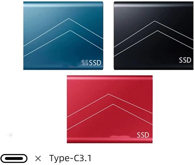 External SSD 1 TB 2 TB 4 TB 6 TB 8 TB Type-C Solid State Drive USB 3.1 540 M/S External Hard Drive for Windows 10 8 7 Vista XP/Mac OS 10.4 Linux Android