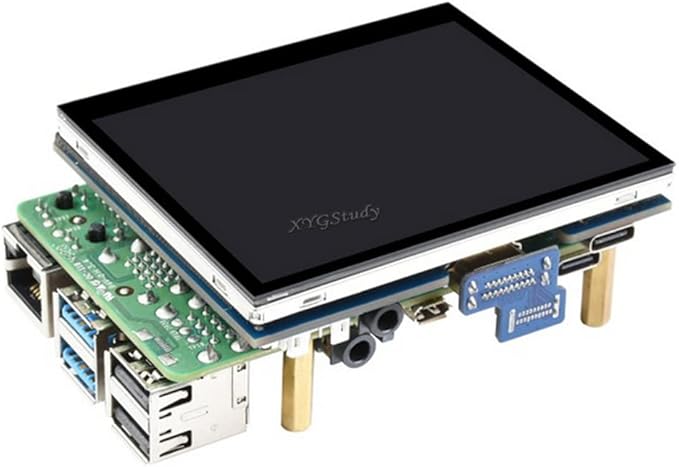 3.5inch HDMI Capacitive 640×480 Touch IPS LCD Display (E) with Audio Jack for Raspberry Pi Jetson Nano Tinker Board 2/ PC Windows 11/10 / 8.1/8 / 7