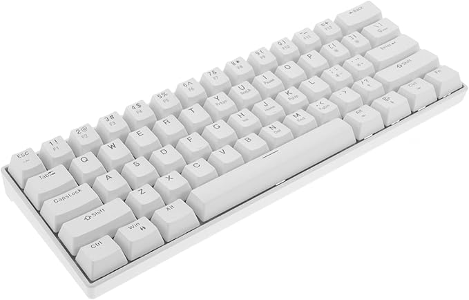 Wired Mechanical Gaming Keyboard with RGB Backlit Compact Keys Design for Pc and Laptop Ergonomic Comfort and Tactile Feedback for Gamers