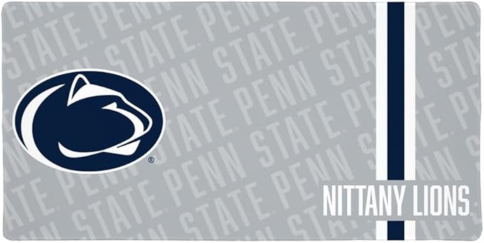 Pennsylvania State University Nittany Lions Mascot Large Gaming Mouse Pad Desk Mat with Stitched Edges Non-Slip Base for Gamer Home and Office 31.5 x 15.7