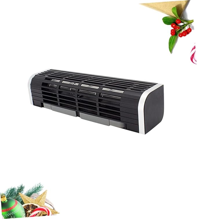 Usb Portable Laptop Cooler with Adjustable Holder Compact Cooling Fan for Notebooks Silent Efficient Heat Dissipation for Home Office Use Black