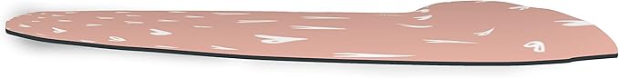 Ergonomic Mouse Pad with Wrist Rest Digital Printed Mouse Mat for Tendon Sheath Problems Non-Slip Base for Office and Home Size: 20 x 23 cm