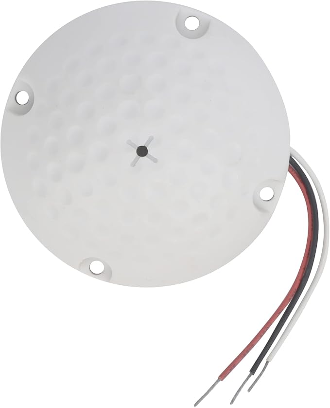 DC 12V Dynamic Noise Reduction Microphone Half Ball Type Sensitive ABS Material - Long Distance Signal Transmission Full Pointing Ideal for