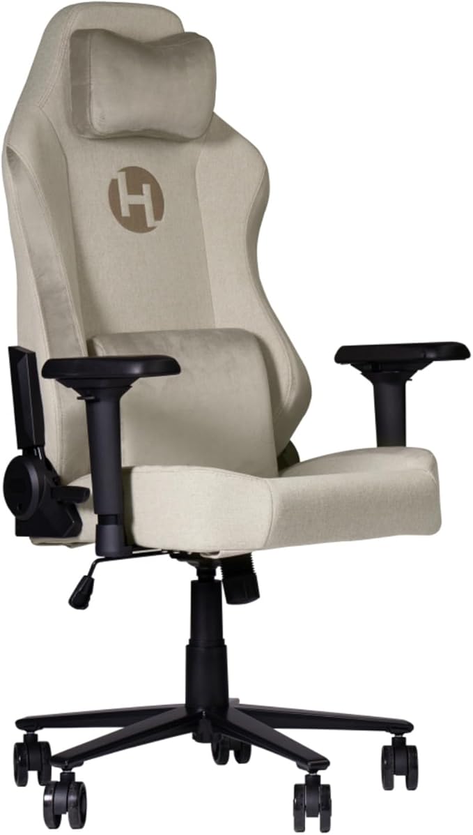135° Back Reclining Mechanism Fabric Memory Foam Gaming ChairGame &amp Recreation Room Furniture Video Game Chairs for Bedroom