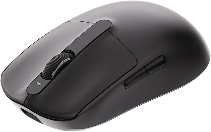 Akko Dash Max Wireless Gaming Mouse 8K Polling Rate with PAW3395 Sensor 26000 DPI 40g Ultra Lightweight Akko Custom Optical Switches BT/2.4G/Wired Symmetrical Computer Mouse Black