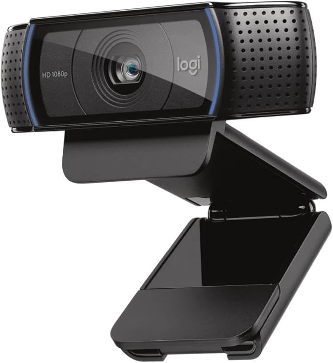 Logitech HD Pro C920 Webcam USB 2.0 1920 x 1080 pixels Black