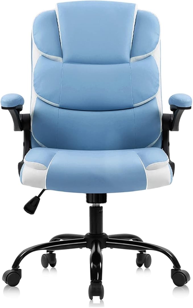 Office Chair Gaming Chair Computer Chair Ergonomic Swivel Chair Household Chair Home Comfortable Can Lie Down Lift Swivel Chair (Color : Argento Size : Light Grey)