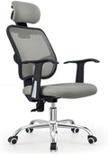 Office Chair Gaming Chair Computer Chair Mesh Computer Chairs and Lightweight and Breathable Office Chairs (Color : Argento)