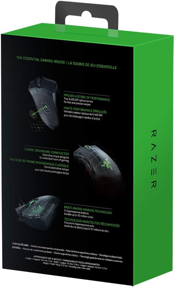 Razer Gaming Mouse (2018 Model) Classic Black
