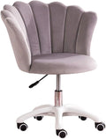 YYDS Chair Comfortable Lazy Gaming Chair Computer Office Chair with Nylon Feet Ergonomic Home Desk Chair for Live BroadcastLiftable Ergonomically (Size : Light Gray)