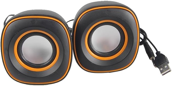 Portable Computer Speakers USB Powered Multimedia Speaker HiFi Stereo Powerful Speaker Dual-Channel