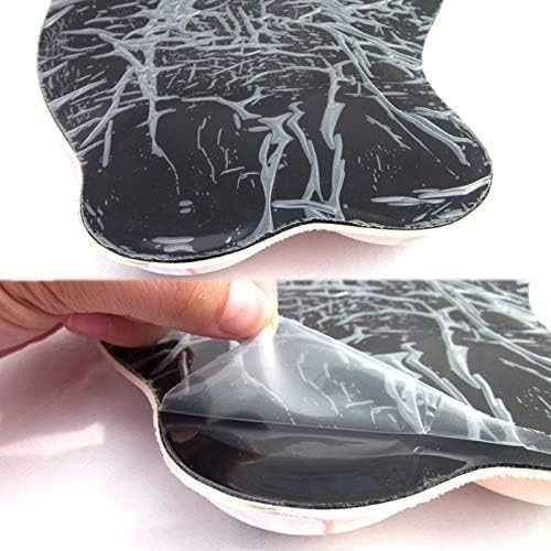 3D Funny Ergonomic Mouse Pads with Soft Gel Wrist Rest Support Anime Girl Gaming Oppai Mousepad Anti-Slip Mouse Mat 2Way Skin