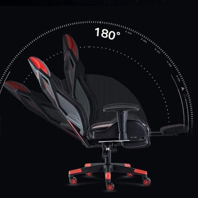 Office Chair Gaming Chair Computer Chair Office Gaming Chair Ergonomic Office Chair Desk Chair with Lumbar Support Arms Headrest Executive High Back Computer Chair for Adults (Color :