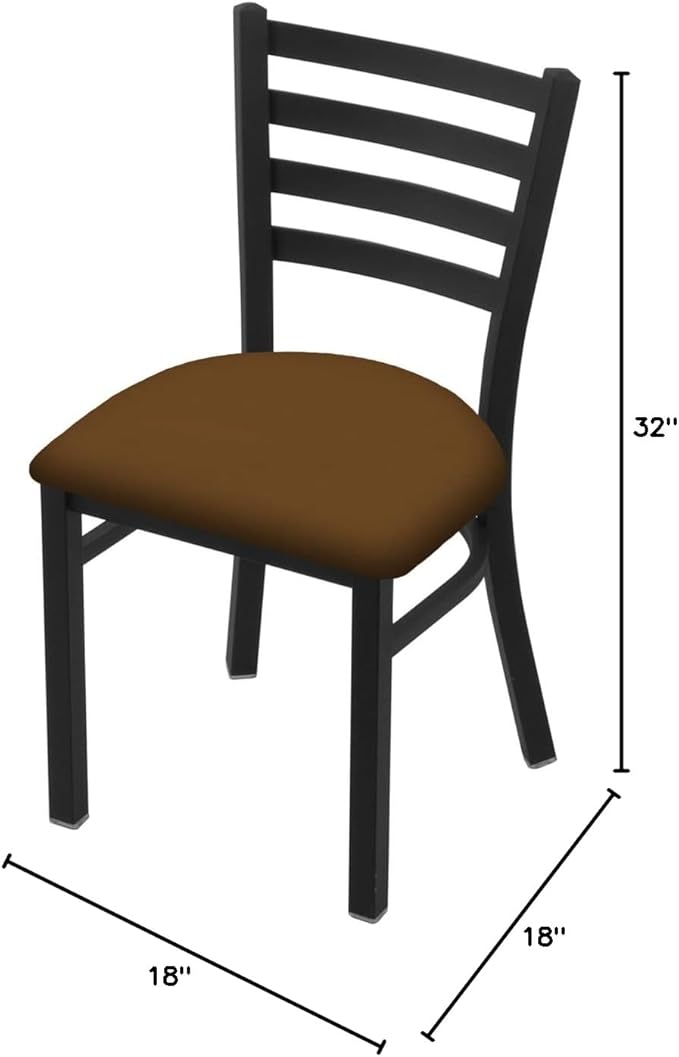 HBS 400 Jackie 18 Chair with Black Wrinkle Finish and Canter Thatch Seat