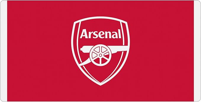 Head Case Designs Officially Licensed Arsenal FC Home 2025/26 Kit 23.62 x 11.81 x 0.12 inches (600 x 300 mm) - L Gaming Office Desk PC Keyboard Mouse Mat Pad