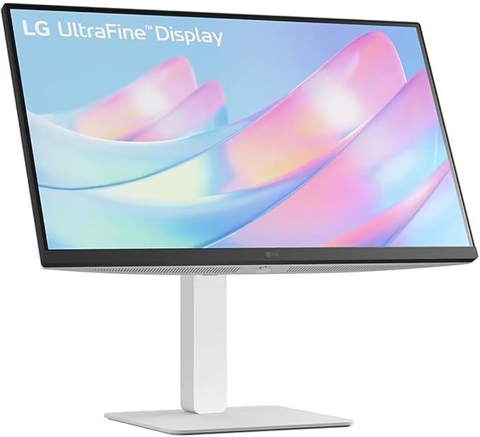 LG 27US550-W 27 4K 3840x2160 UHD Ultrafine HDR10 IPS Borderless Design PC Monitor Bundle with Elite Suite 18 2X HDMI Cable and Deco Gear CPS Exclusive 26 Month Protection Pack (BEACH-CPS-26M500)