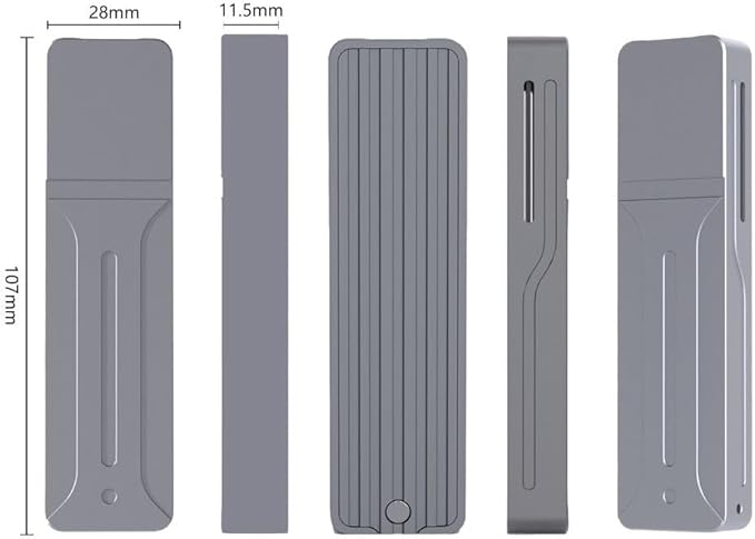 M. 2 Nvme Hard Drive Case Type-c Usb3.2 20g High-Speed M2 Solid-State SSD External Hard Drive Case