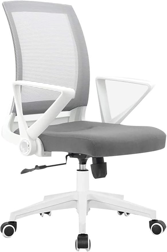 Chair Gaming Chair Ergonomic Mesh Chair Office Chair Computer Chair Lift Swivel Chair Office Chair Backrest Game Chair (Color : Gray)