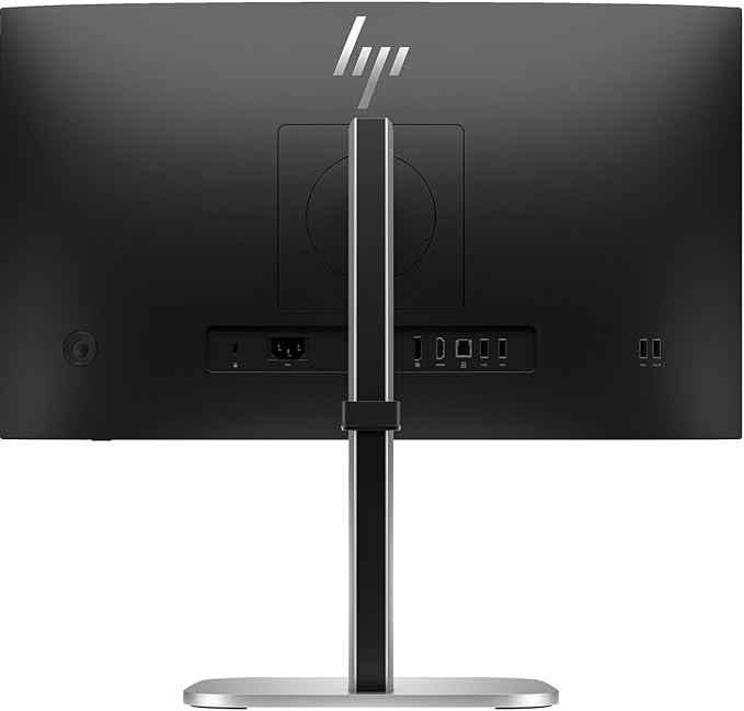 HP Series 5 Pro 27 FHD IPS Monitor with 5ms Response Time Anti Glare Flicker Free Swivel Pivot 350 Nits VESA Mount (100mm) Displayport HDMI &amp Dockztorm USB Port Expander Black Color 2 Pa