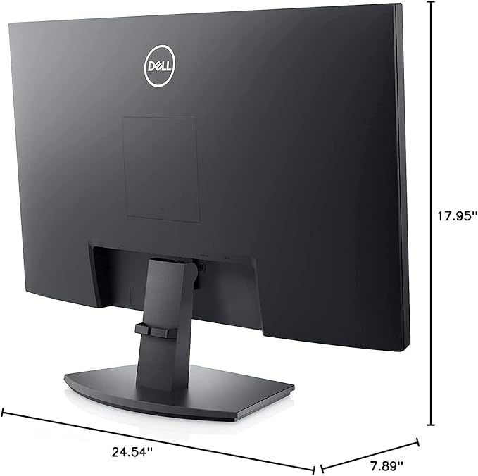 Dell 27 inch Monitor FHD 16:9 with Comfortview (TUV-Certified) 27 Computer Monitors 75Hz Refresh Rate 16.7 Million Colors Anti-Glare with 3H Hardness Black (1-Pack)