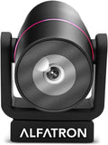 Alfatron ALF CAM100 HD Web Camera with 1080p 120-Degree Wide Range Shooting Angle Zoom Compatibility Easy Plug in Adjustable Lens and More for Perfect Video Conferencing