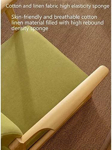 BTZHY Floor Chair Japanese Floor Chair Legless Bay Window Backrest Lazy Chair with Armrests Portable Japanese Tatami Chair Meditation Floor Solid Wood Seating Chairs