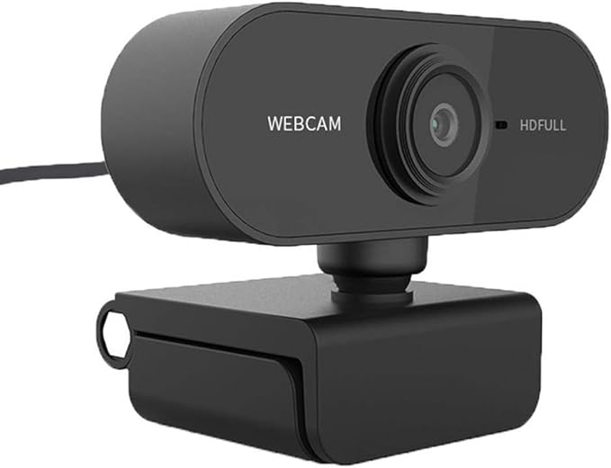 Computer Camera 1080P Series Webcam Auto-Focus Computer Camera with Microphone Rotatable Desktop Laptop PC Web Cam for Internet Meeting Living (Color : 002)