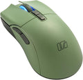 iRocks M31R Wireless Gaming Mouse Triple Mode 2.4G/ Bluetooth/USB-C Detachable Cable Gaming Mouse Kailh GM8.0 Mouse Switches Advanced PixArt PAW3395 Optical Sensor Up to 26000 DPI - Olive Green