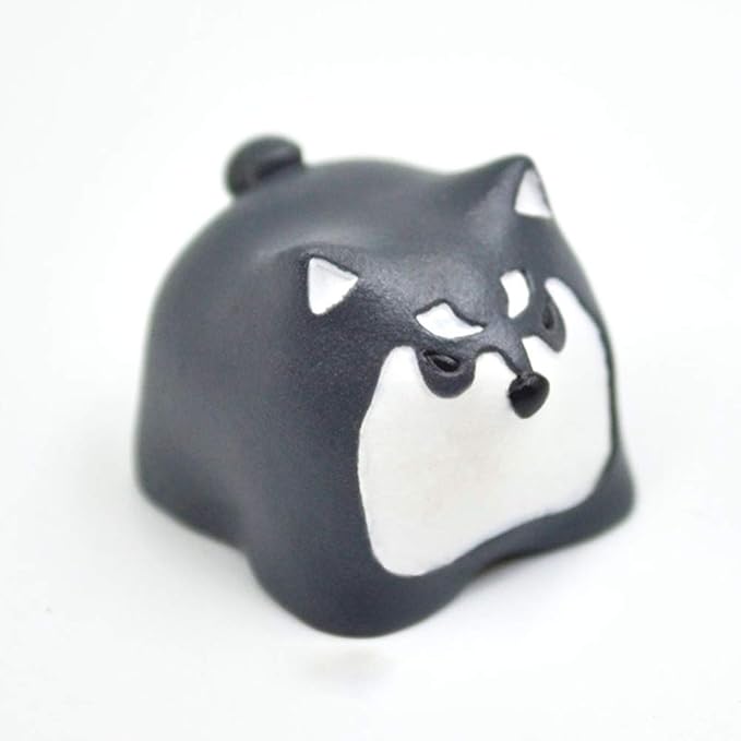 Costom Resin Dog Keycaps for Cherry Mx Switch Mechanical Gaming Keyboard Colorful Husky Samoyed Alaska 1 Pc